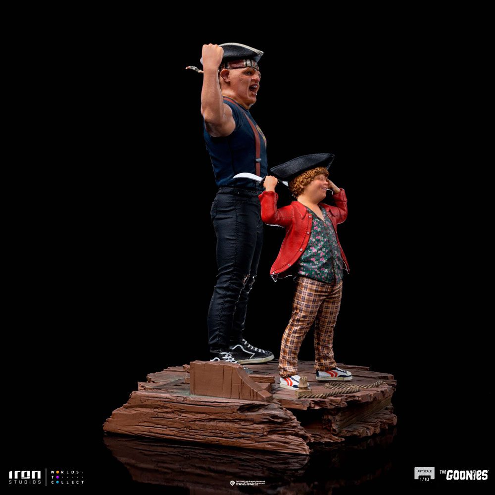 The Goonies Art Scale Statue 1/10 Sloth and Chunk 23 cm by LAB7 Malta, Europe