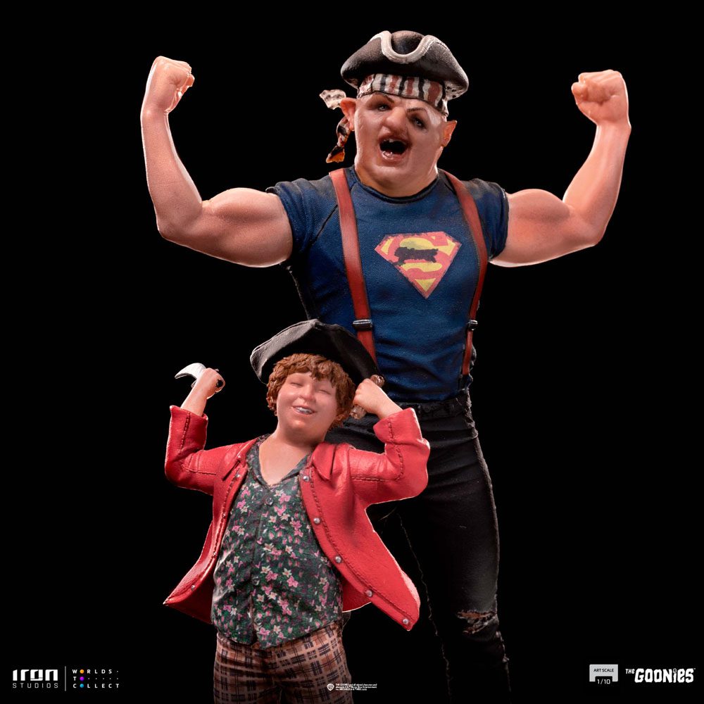 The Goonies Art Scale Statue 1/10 Sloth and Chunk 23 cm by LAB7 Malta, Europe