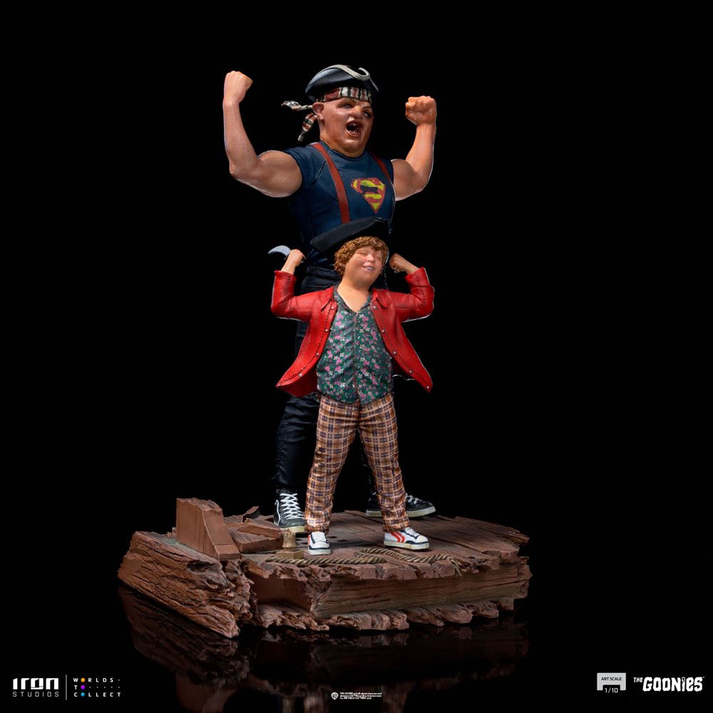 The Goonies Art Scale Statue 1/10 Sloth and Chunk 23 cm by LAB7 Malta, Europe