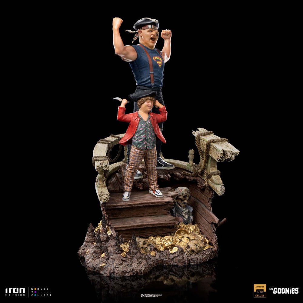 The Goonies Deluxe Art Scale Statue 1/10 Sloth and Chunk 30 cm by LAB7 Malta, Europe