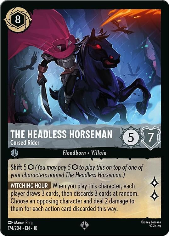 The Headless Horseman - Cursed Rider (174/204) (Whispers in the Well) in Malta | LAB7