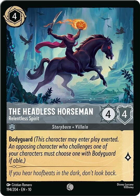 The Headless Horseman - Relentless Spirit (194/204) (Whispers in the Well) in Malta | LAB7