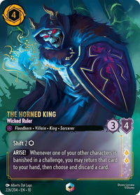 The Horned King - Wicked Ruler (Enchanted) (226/204) (Whispers in the Well) in Malta | LAB7