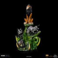 The Lion King Art Scale Deluxe Statue 1/10 Scar Deluxe 31 cm by LAB7 Malta, Europe