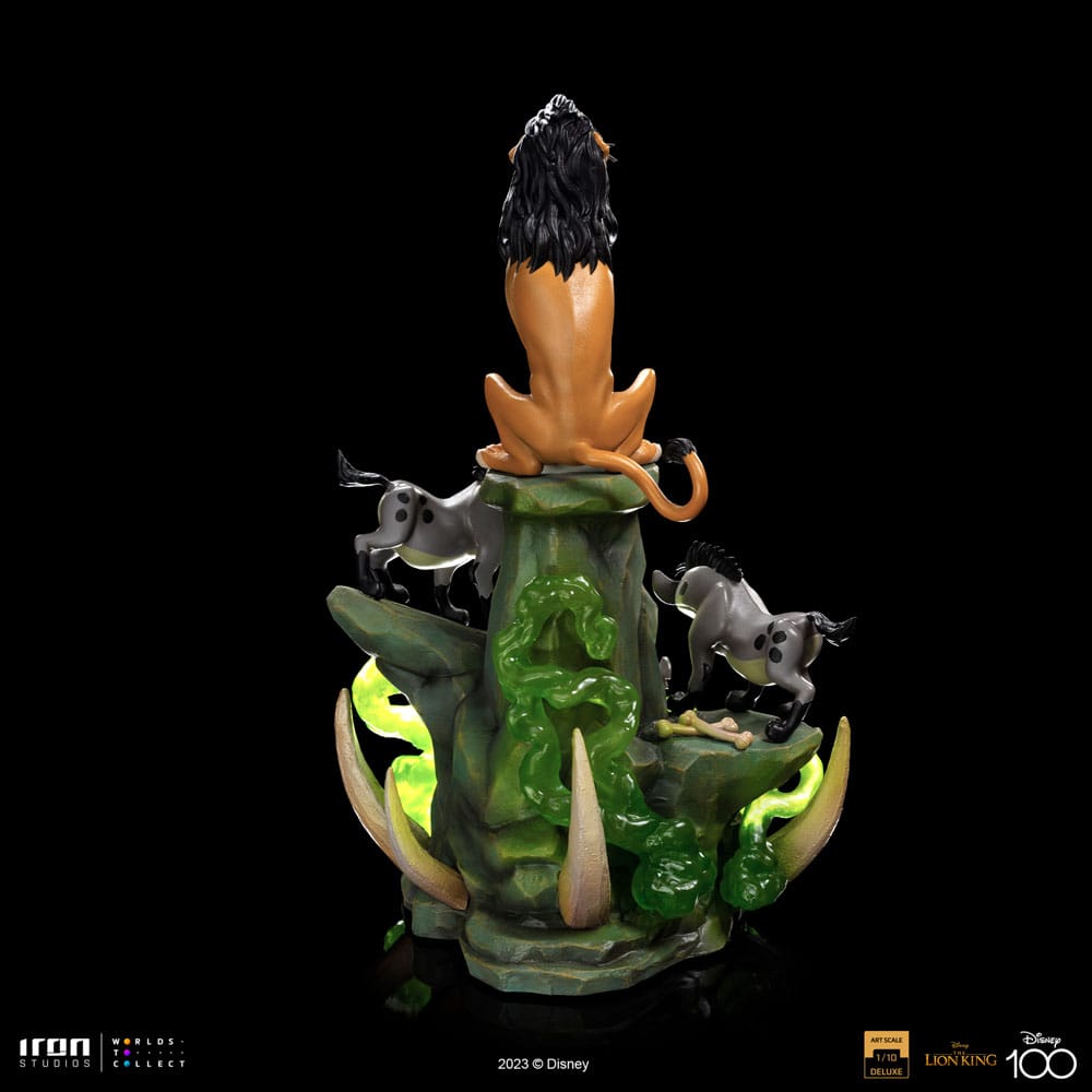 The Lion King Art Scale Deluxe Statue 1/10 Scar Deluxe 31 cm by LAB7 Malta, Europe