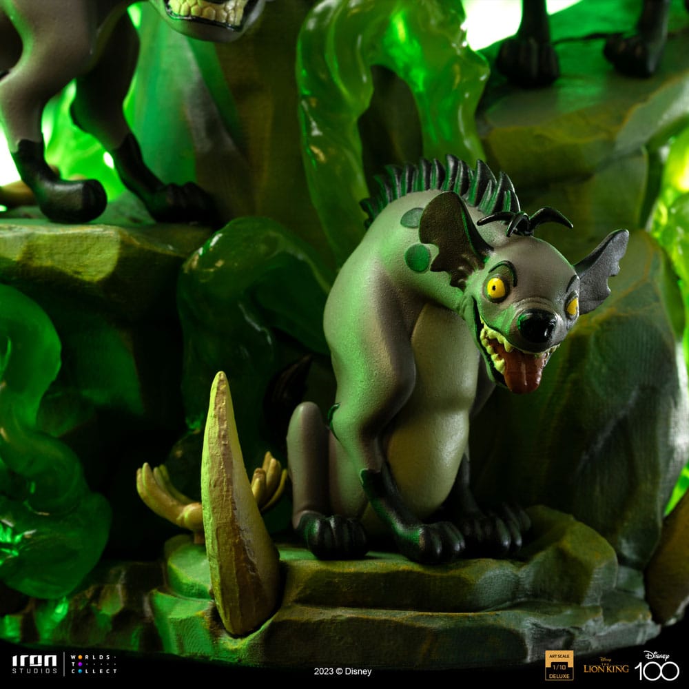 The Lion King Art Scale Deluxe Statue 1/10 Scar Deluxe 31 cm by LAB7 Malta, Europe