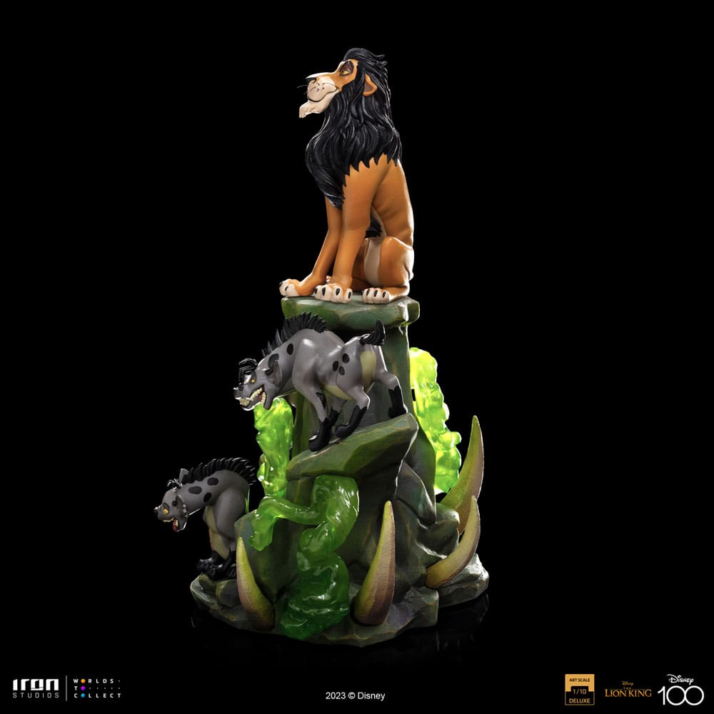 The Lion King Art Scale Deluxe Statue 1/10 Scar Deluxe 31 cm by LAB7 Malta, Europe