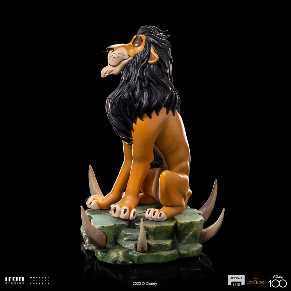 The Lion King Art Scale Statue 1/10 Scar Regular 16 cm by LAB7 Malta, Europe