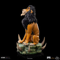 The Lion King Art Scale Statue 1/10 Scar Regular 16 cm by LAB7 Malta, Europe
