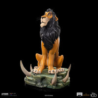 The Lion King Art Scale Statue 1/10 Scar Regular 16 cm by LAB7 Malta, Europe
