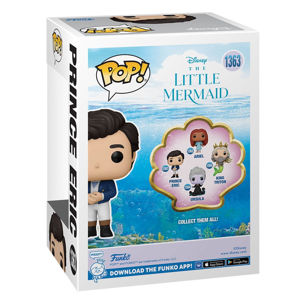 The Little Mermaid POP! Disney Vinyl Figure Prince Eric 9 cm by LAB7 Malta, Europe