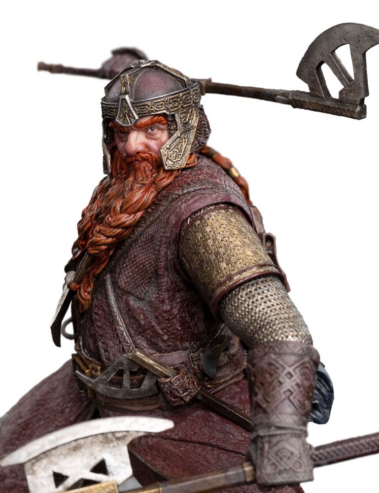 The Lord of the Rings Figures of Fandom PVC Statue Gimli 19 cm by LAB7 Malta, Europe