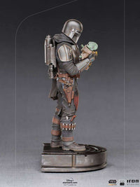 The Mandalorian Art Scale Statue 1/10 Mandalorian & Grogu 22 cm by LAB7 Malta, Europe