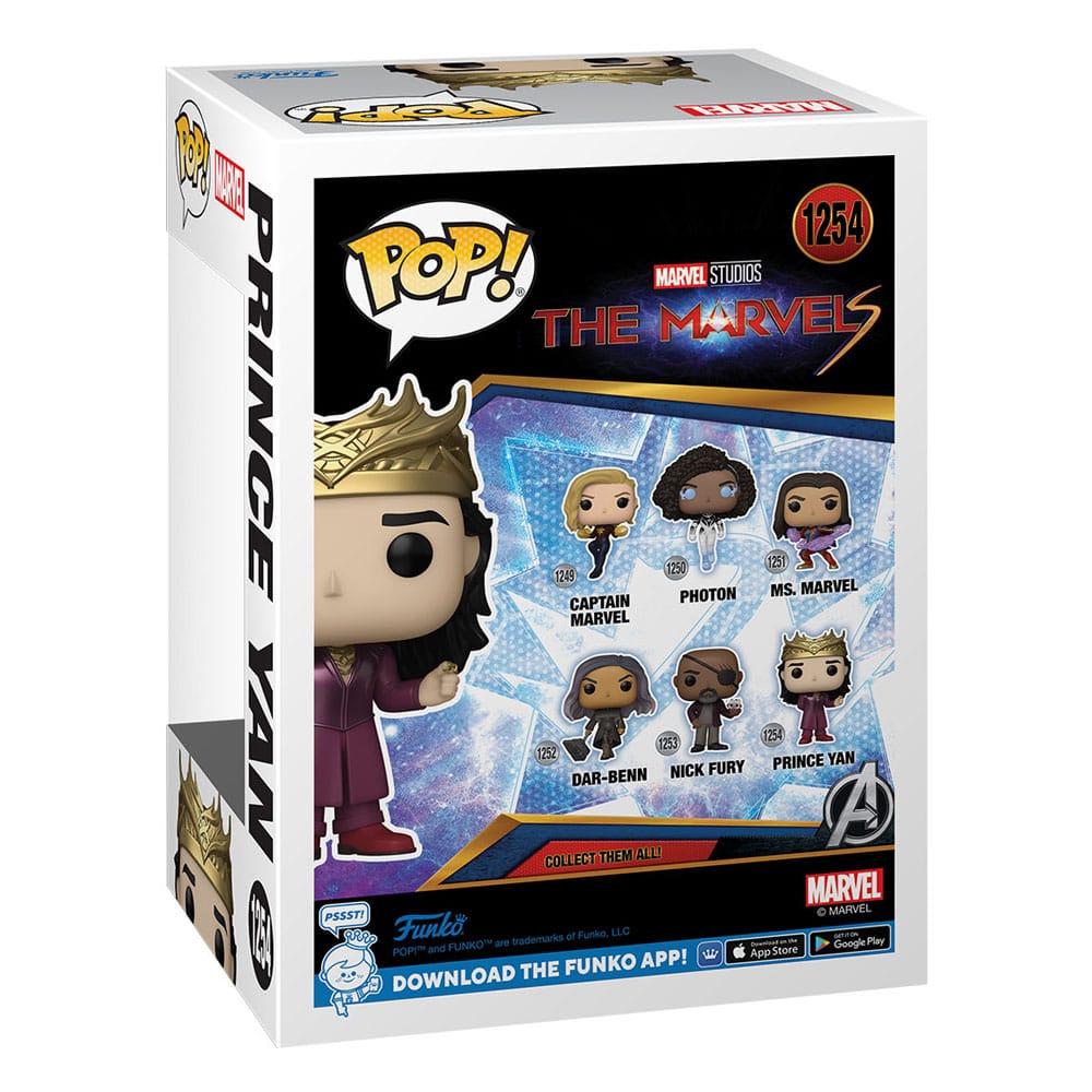 The Marvels POP! Vinyl Figure Prince Yan 9 cm by LAB7 Malta, Europe