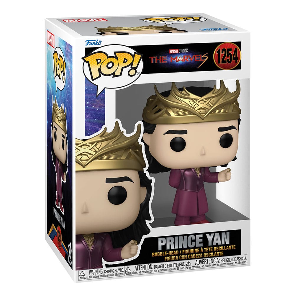 The Marvels POP! Vinyl Figure Prince Yan 9 cm by LAB7 Malta, Europe