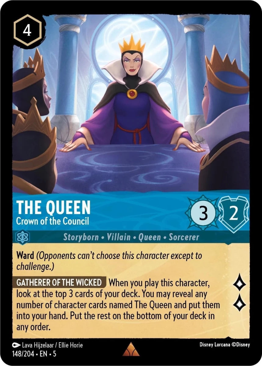 The Queen - Crown of the Council (148/204) (Shimmering Skies) in Malta | LAB7