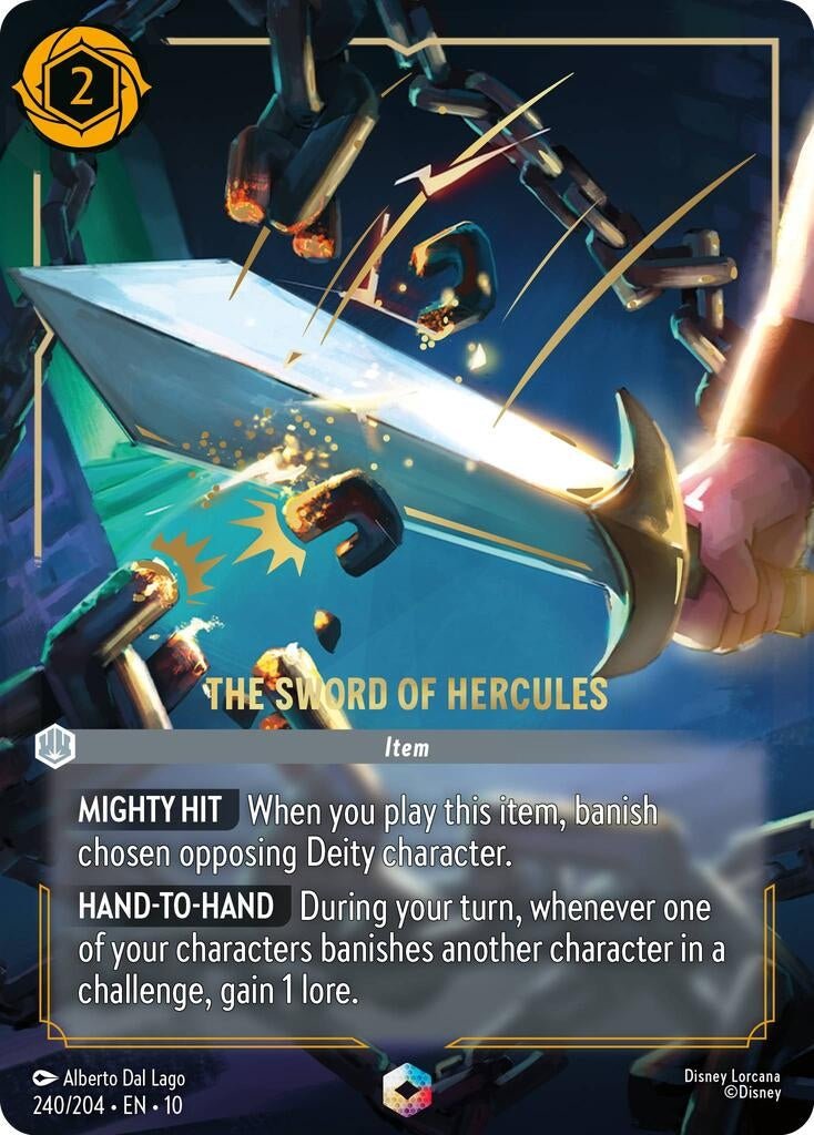 The Sword of Hercules (Enchanted) (240/204) (Whispers in the Well) in Malta | LAB7
