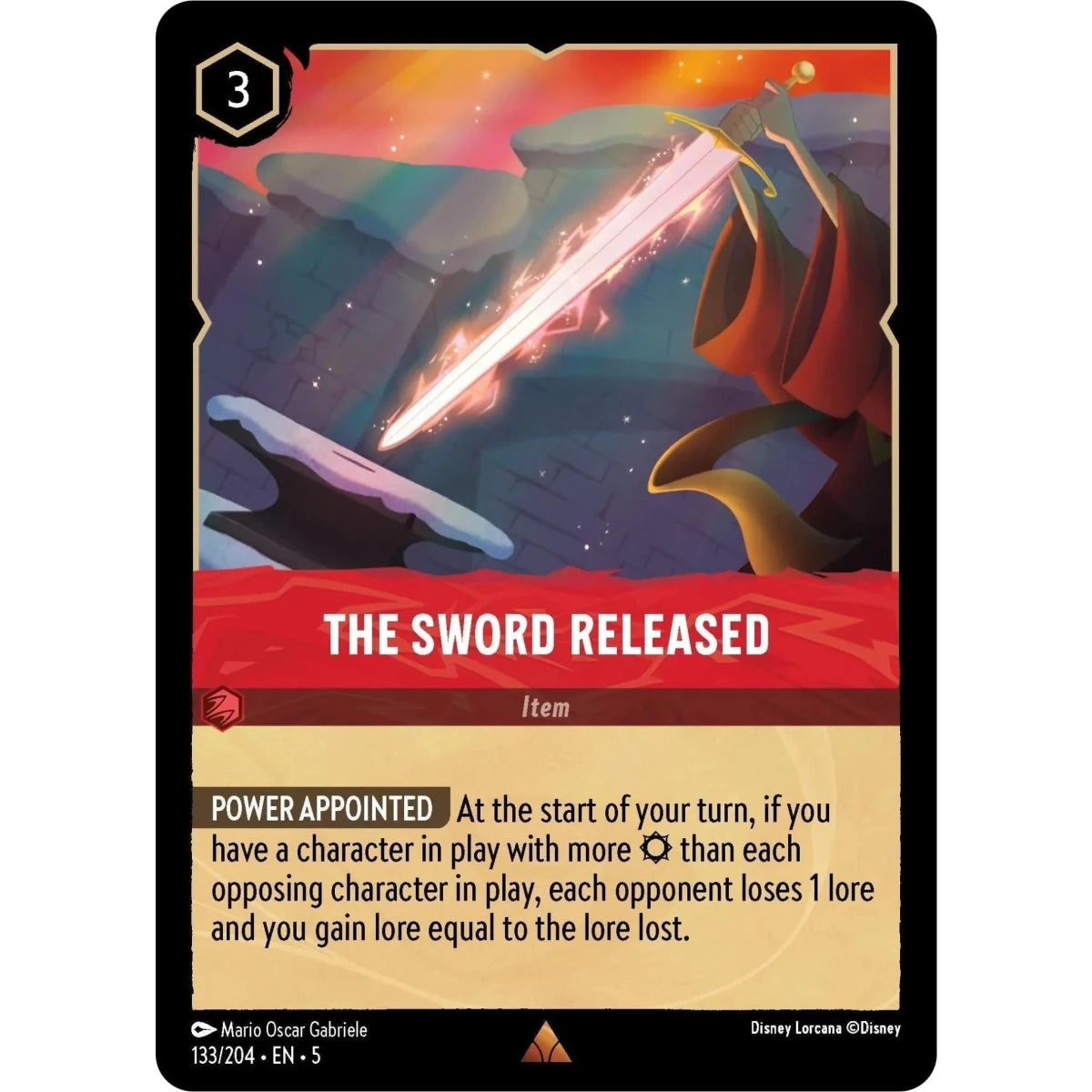 The Sword Released (133/204) (Shimmering Skies) in Malta | LAB7
