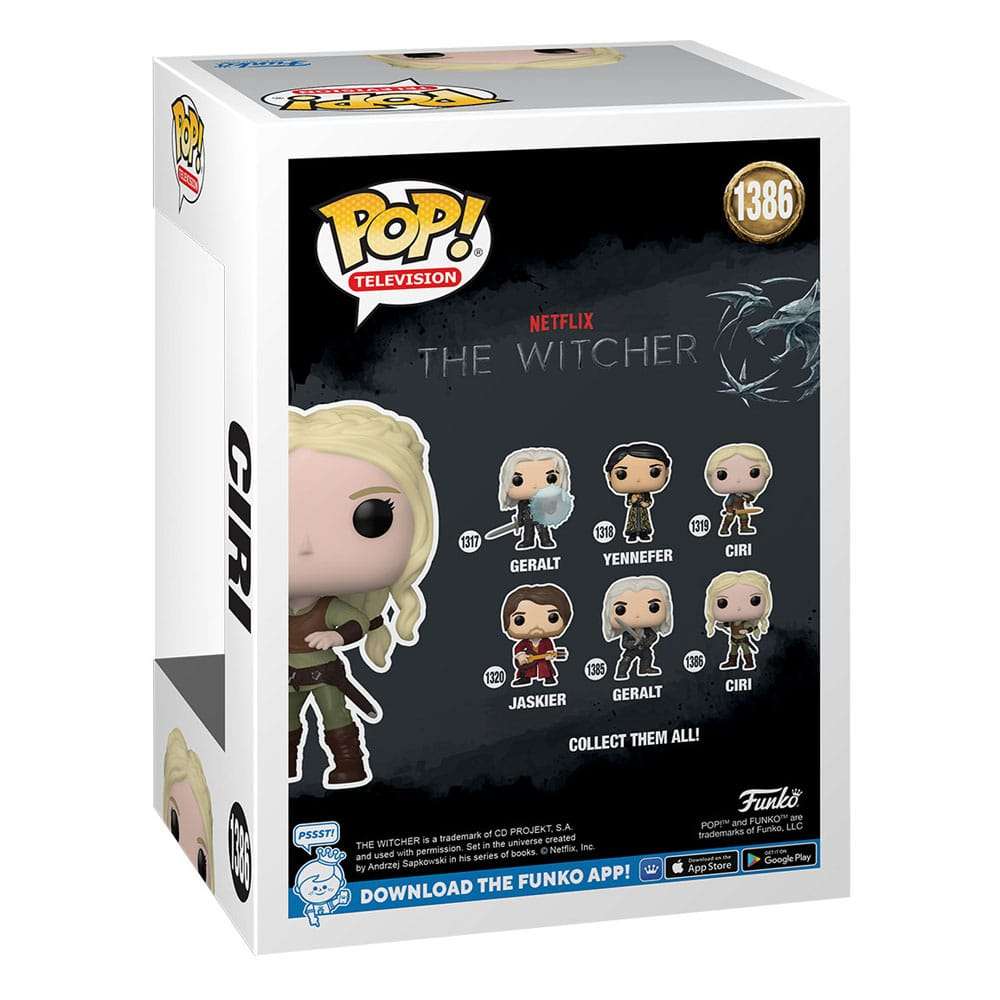 The Witcher (2019) - Ciri with Sword Pop! Vinyl Figure by LAB7 Malta, Europe