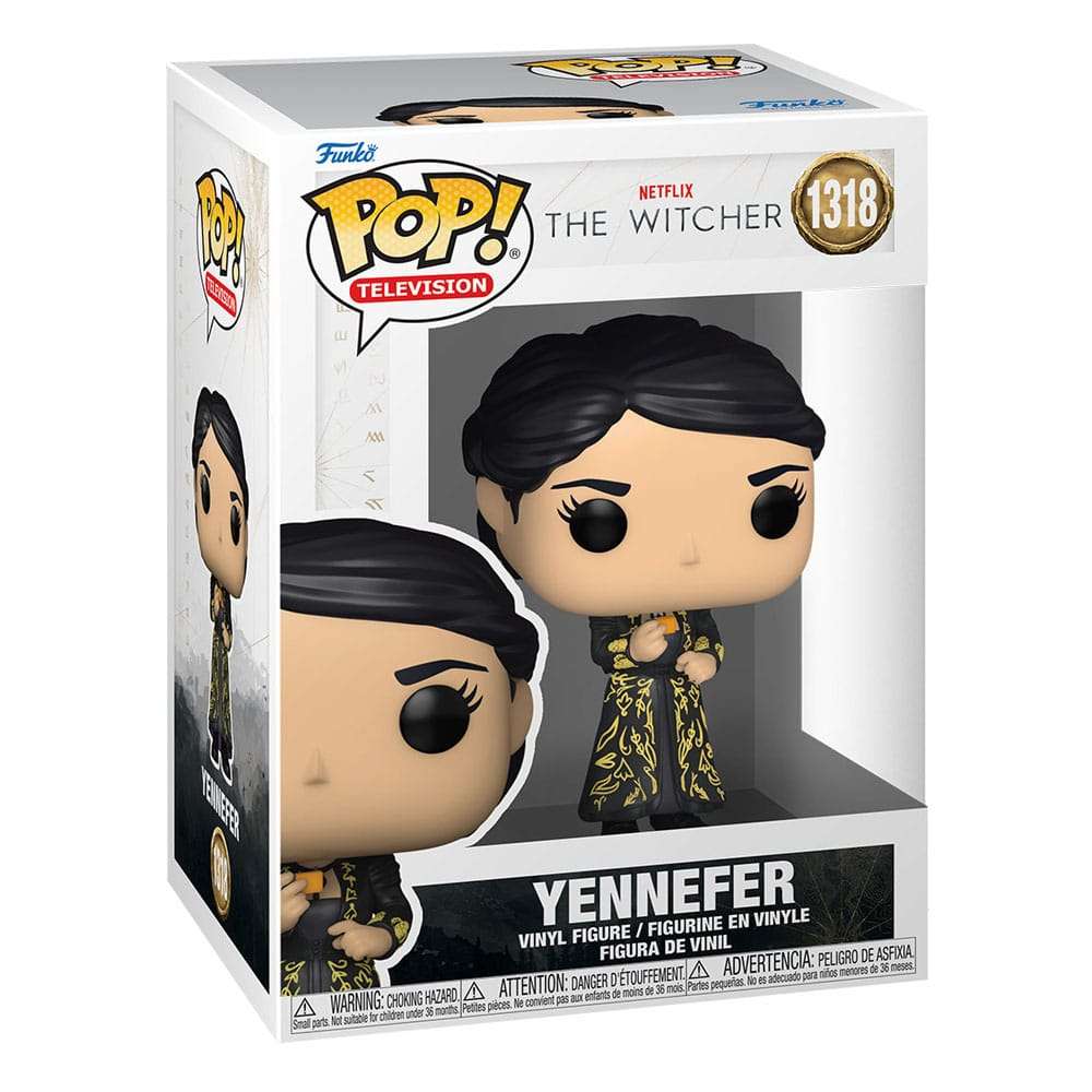 The Witcher (2019) - Yennefer in Black Dress Pop! Vinyl Figure by LAB7 Malta, Europe