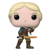 The Witcher POP! TV Vinyl Figure Ciri w/sword 9 cm by LAB7 Malta, Europe