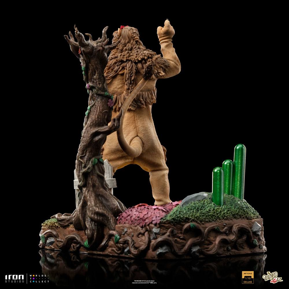 The Wizard of Oz Deluxe Art Scale Statue 1/10 Cowardly Lion 20 cm by LAB7 Malta, Europe