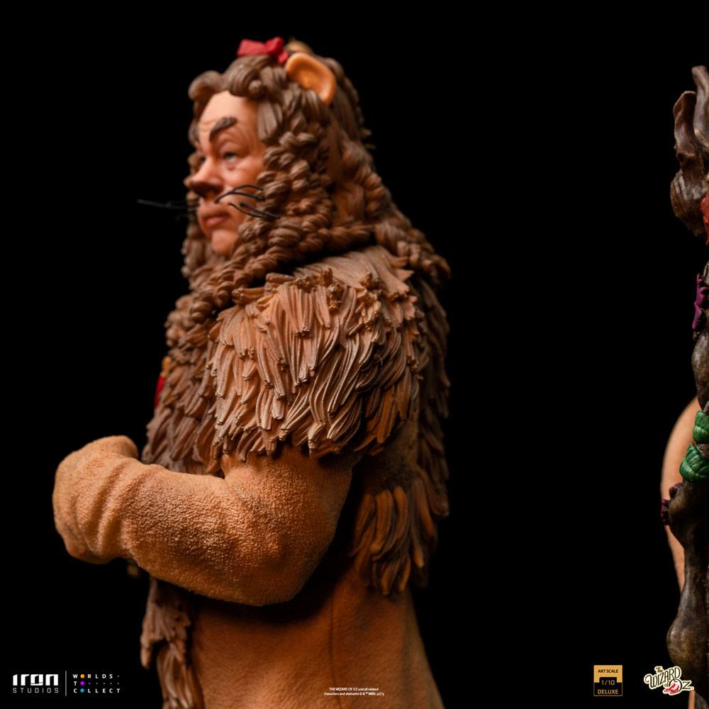 The Wizard of Oz Deluxe Art Scale Statue 1/10 Cowardly Lion 20 cm by LAB7 Malta, Europe