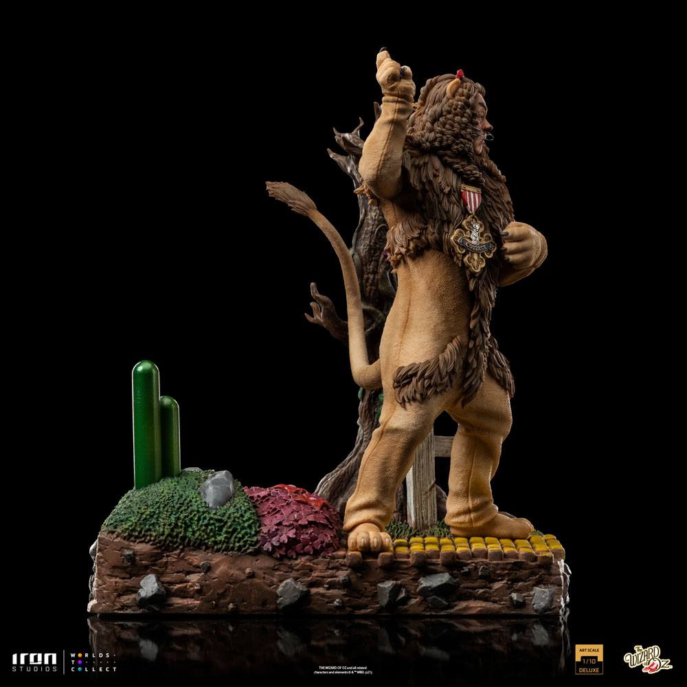 The Wizard of Oz Deluxe Art Scale Statue 1/10 Cowardly Lion 20 cm by LAB7 Malta, Europe