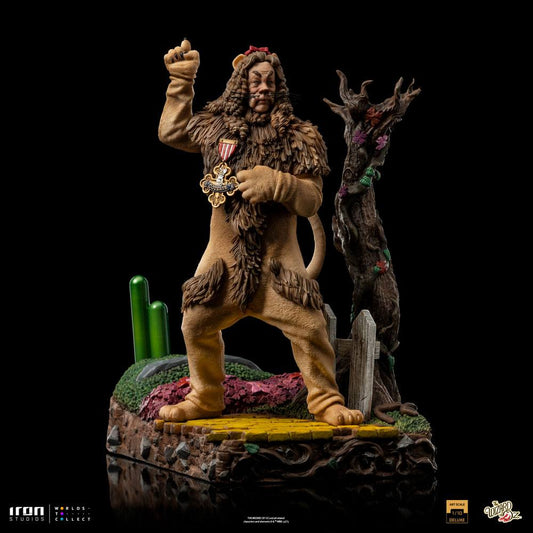 Iron Studios - The Wizard of Oz Deluxe Art Scale Statue 1/10 Cowardly Lion 20 cm