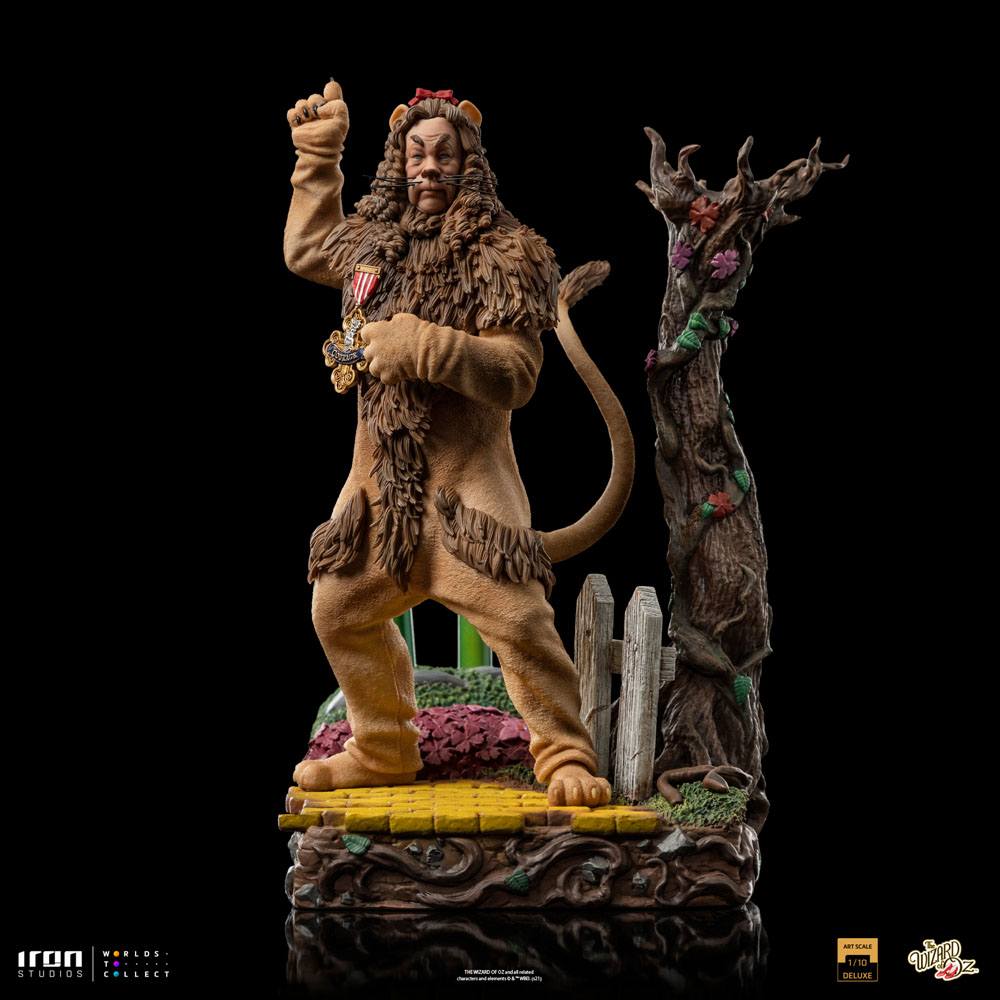 The Wizard of Oz Deluxe Art Scale Statue 1/10 Cowardly Lion 20 cm by LAB7 Malta, Europe