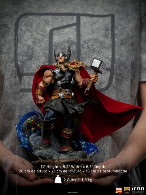 Thor Unleashed Deluxe Art Scale 1/10 Statue by Iron Studios by LAB7 Malta, Europe