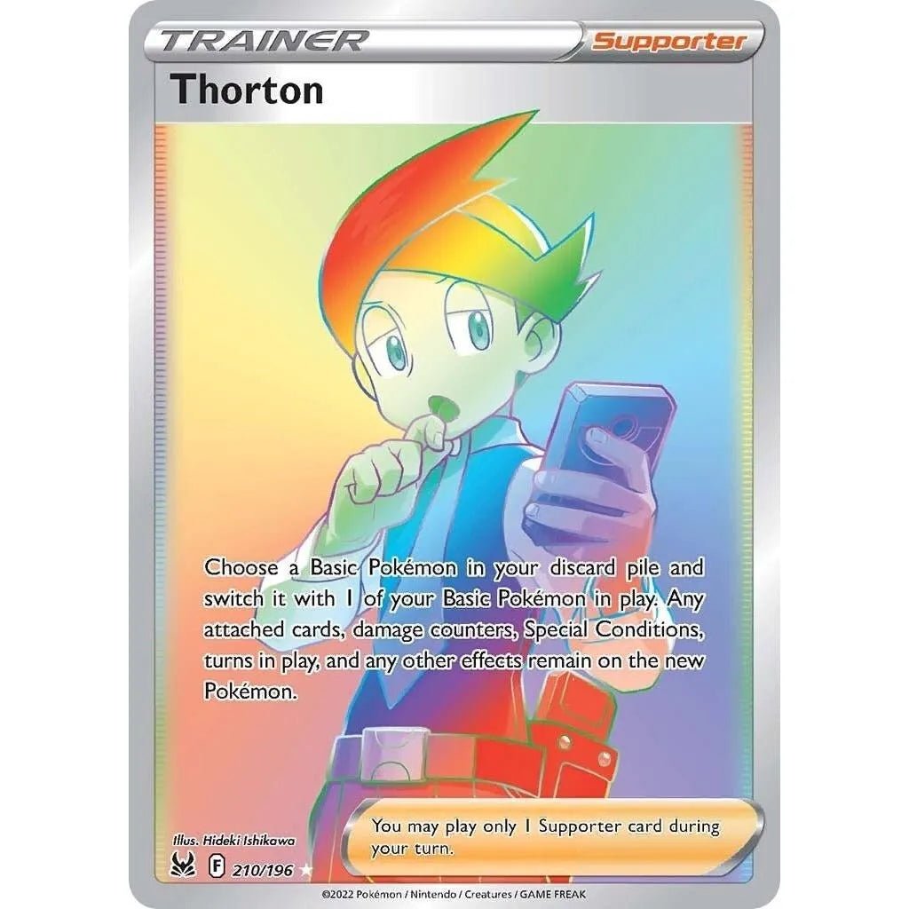 Thorton (Secret) (210/196) (SWSH11: Lost Origin) in Malta | LAB7
