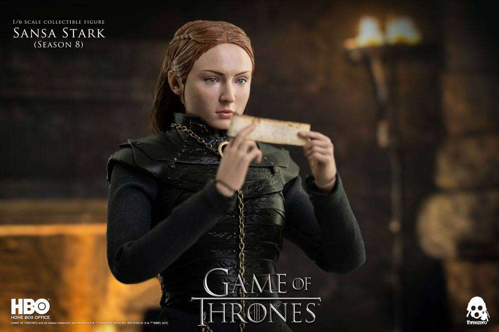ThreeZero Game of Thrones Action Figure 1/6 Sansa Stark (Season 8) 29 cm by LAB7 Malta, Europe