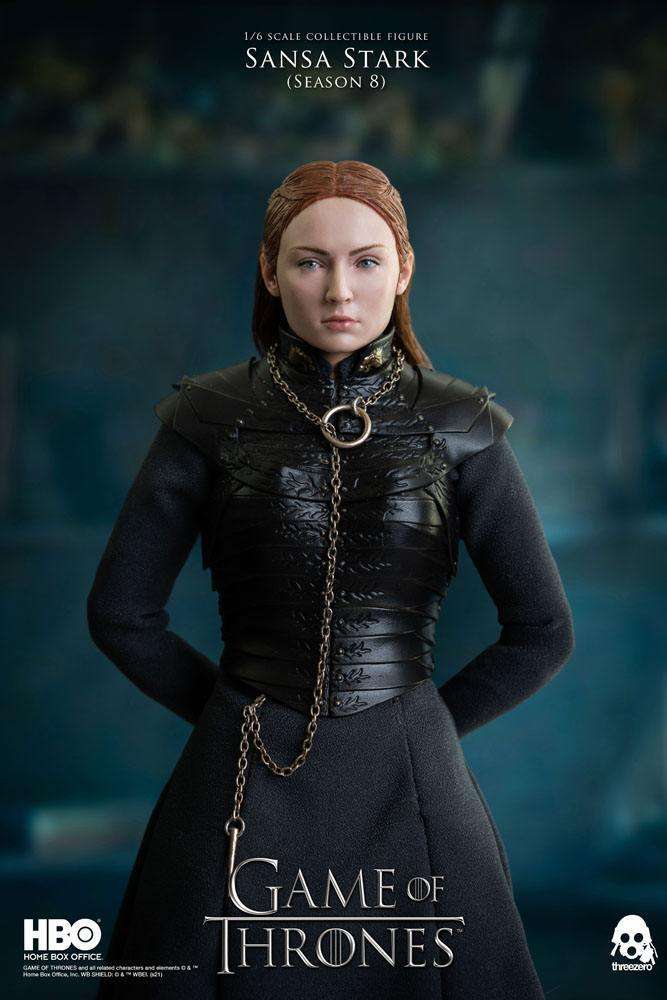 ThreeZero Game of Thrones Action Figure 1/6 Sansa Stark (Season 8) 29 cm by LAB7 Malta, Europe