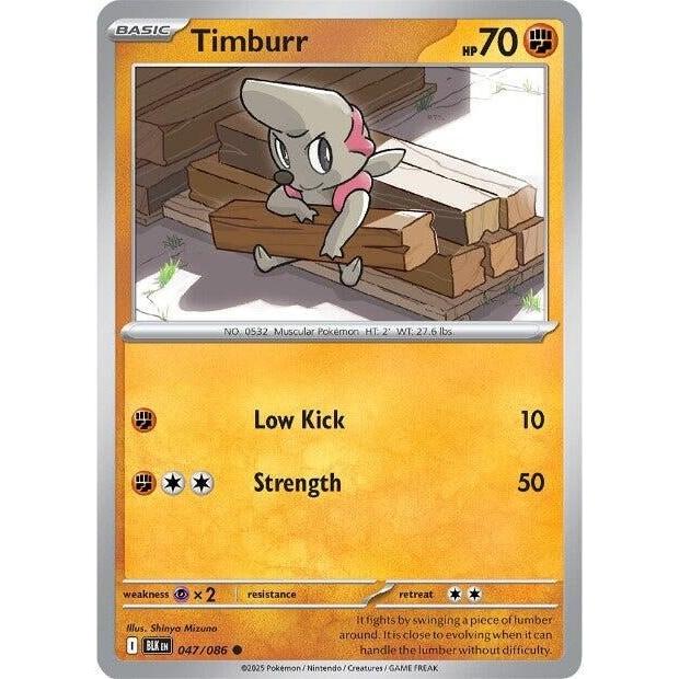 Timburr (047/086) (SV: Black Bolt) in Malta | LAB7