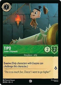 Tipo - Junior Chipmunk (89/204) (Reign of Jafar) in Malta | LAB7