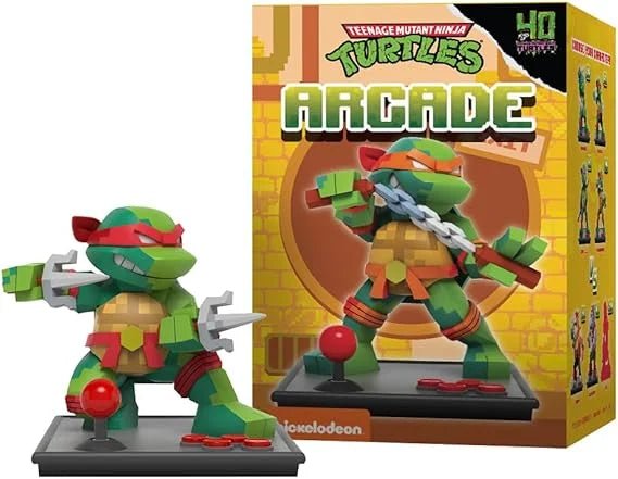 Mighty Jaxx TMNT Arcade Mystery Figurines by Mighty Jaxx – Set of 6 by LAB7 Malta, Europe