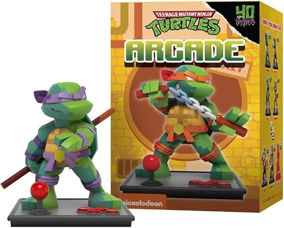 Mighty Jaxx TMNT Arcade Mystery Figurines by Mighty Jaxx – Set of 6 by LAB7 Malta, Europe