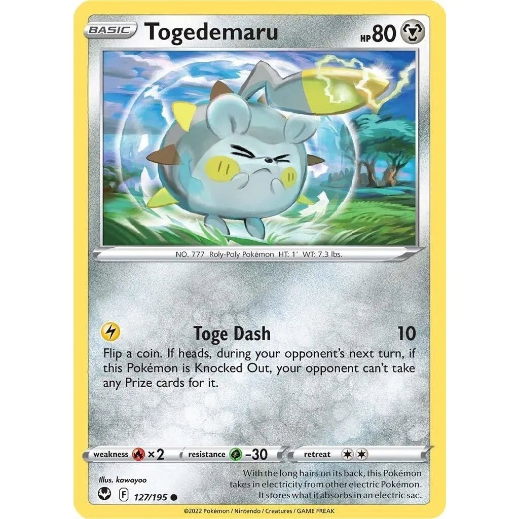 Togedemaru (127/195) (SWSH12: Silver Tempest) in Malta | LAB7