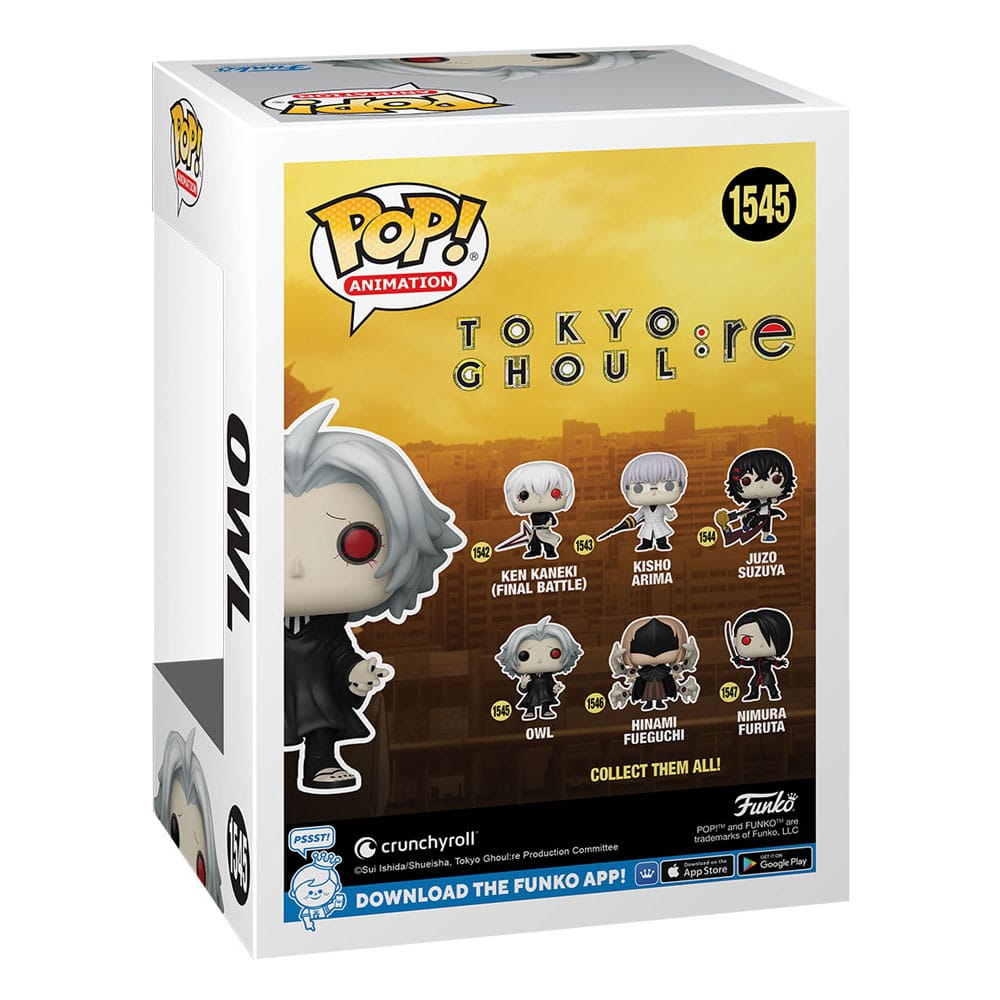 Tokyo Ghoul:re POP! Animation Vinyl Figure Owl 9 cm by LAB7 Malta, Europe