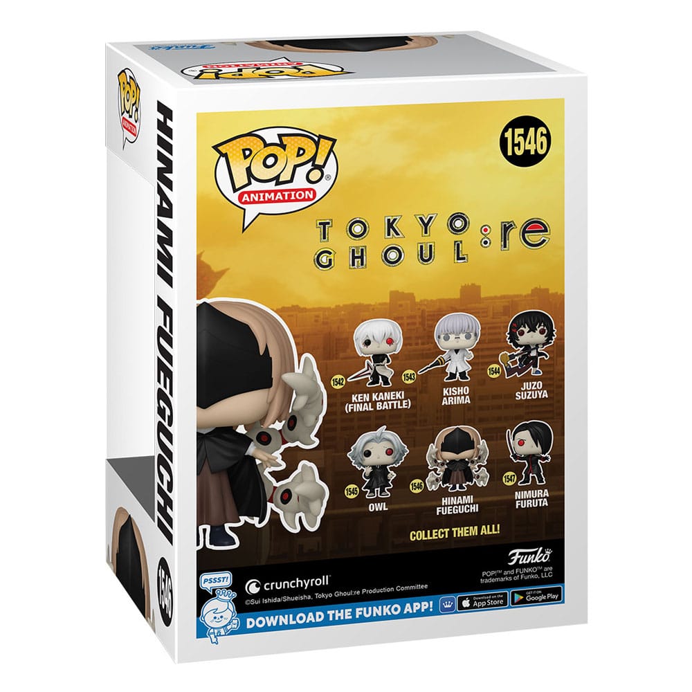 Tokyo Ghoul:re POP! Animation Vinyl Figures Hinami Fueguchi 9 cm by LAB7 Malta, Europe
