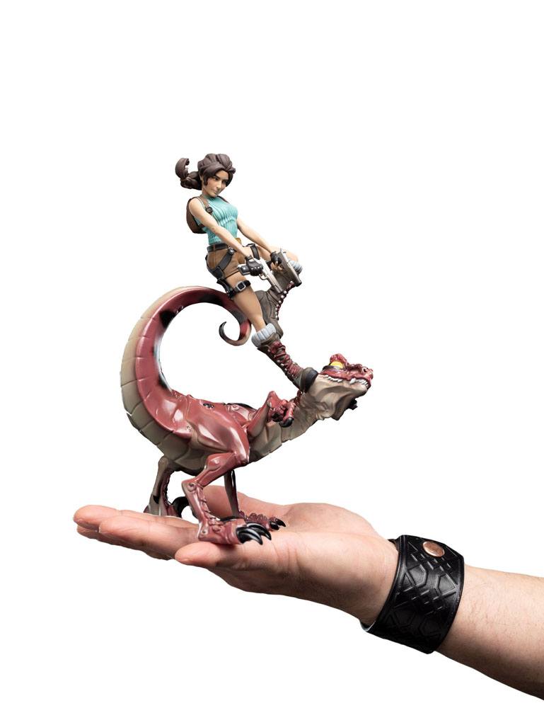 Tomb Raider Mini Epics Vinyl Figure Lara Croft & Raptor 24 cm in Malta | LAB7