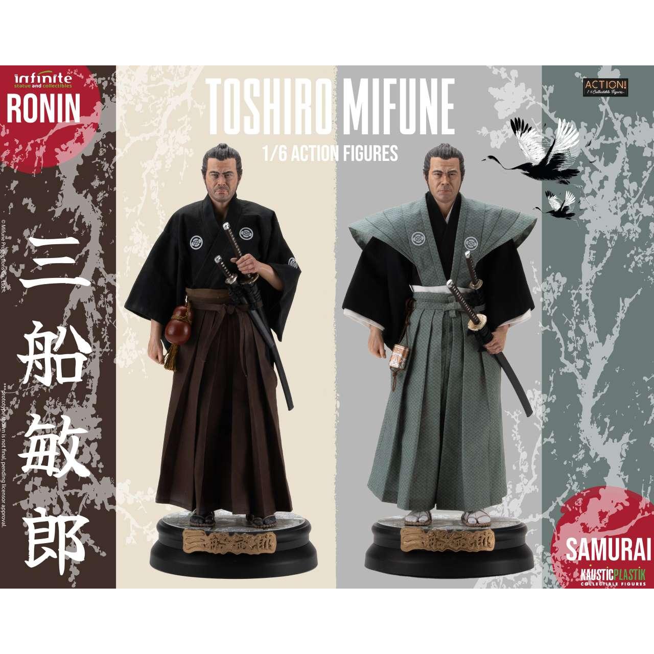 Toshiro Mifune Ronin & Samurai 1/6 Action Figure Exclusive Deluxe Double Pack in Malta | LAB7