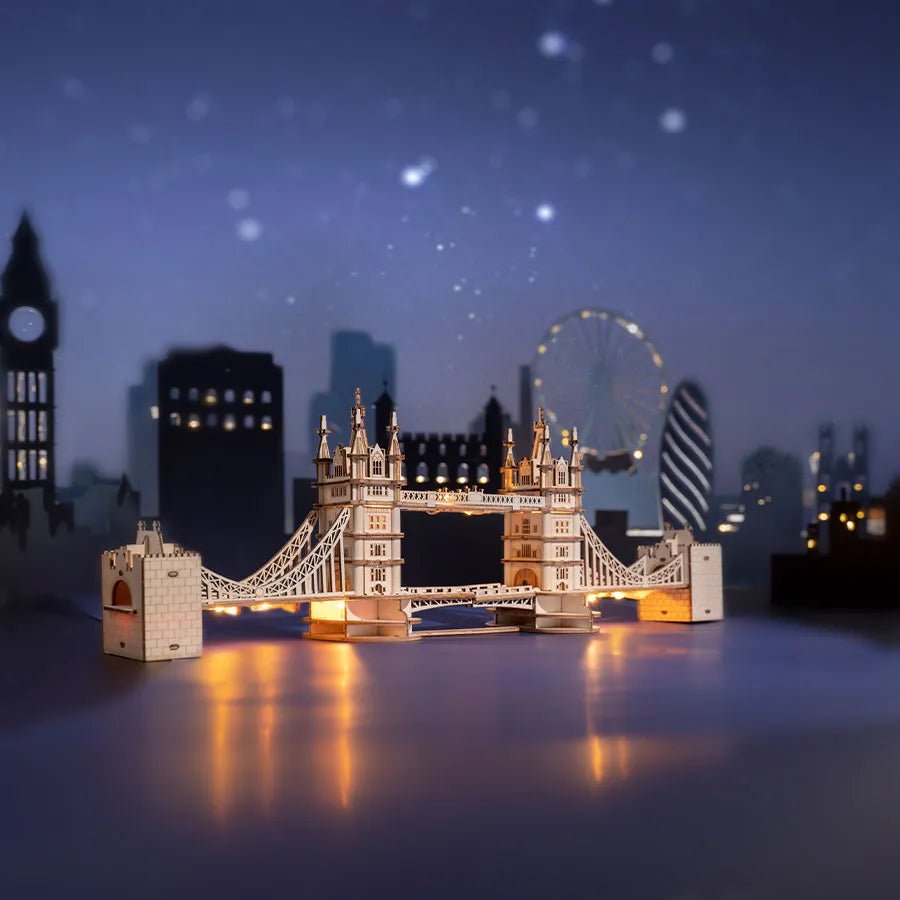 Tower Bridge 3D Wooden Puzzle TG412 by LAB7 Malta, Europe
