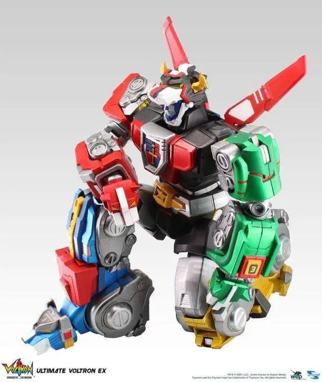 Toynami Ultimate Voltron EX – 16-Inch Combining Robot Action Figure with 5 Transforming Lions