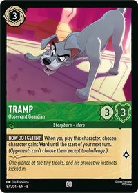 Tramp - Observant Guardian (87/204) (Reign of Jafar) in Malta | LAB7