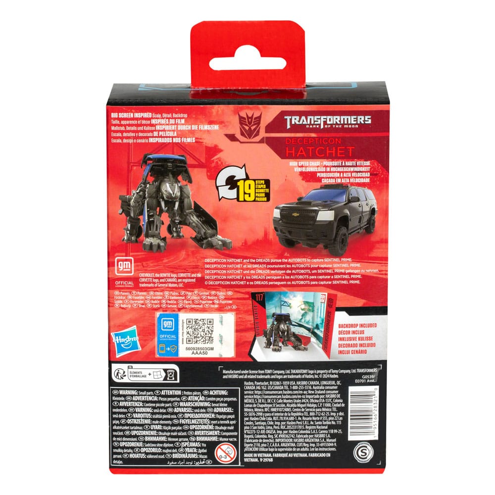 Transformers: Dark of the Moon Generations Studio Series Deluxe Class Action Figure Decepticon Hatchet 11 cm by LAB7 Malta