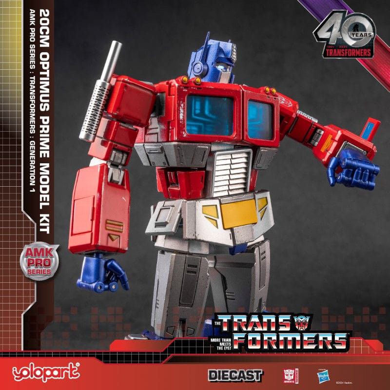 Yolopark - Transformers: Generation One AMK Pro Series Plastic Model Kit Optimus Prime 20 cm
