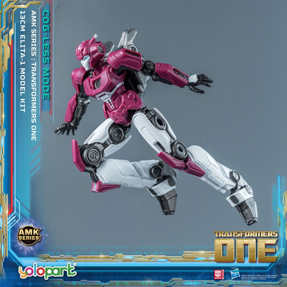 Transformers One AMK Mini Series Elita - 1 Plastic Model Kit – 13 cm by LAB7 Malta, Europe