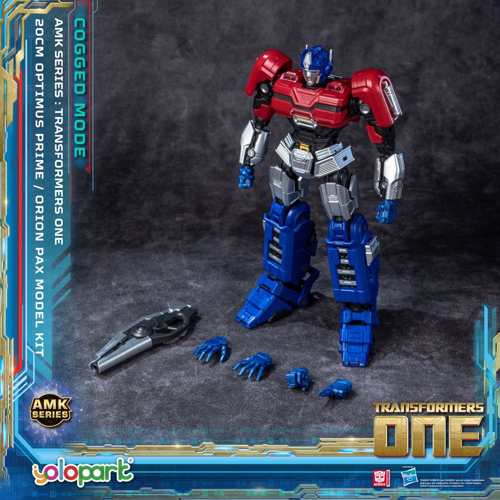 Transformers One AMK Series Orion Pax Plastic Model Kit – 20 cm by LAB7 Malta, Europe